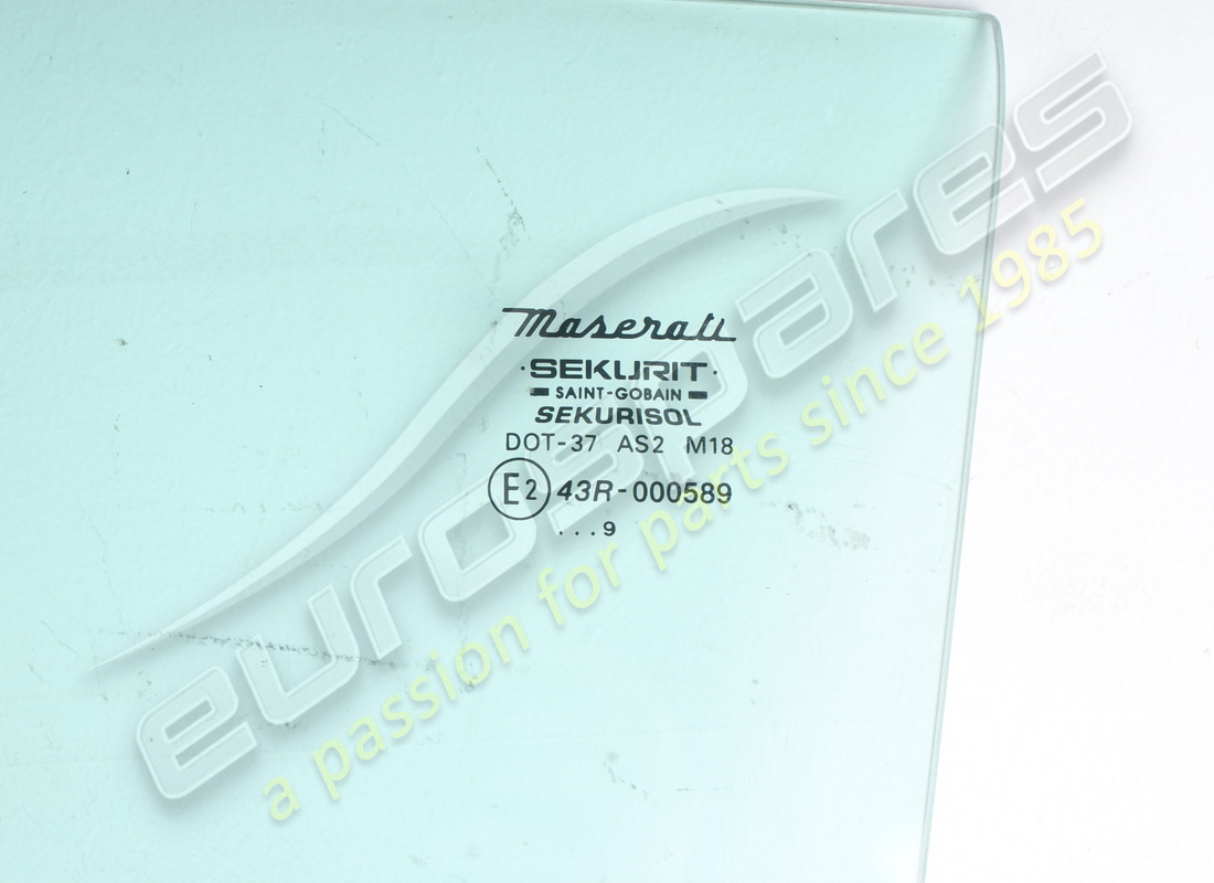 usado maserati lh puerta de vidrio m33. número de parte 387700305 (2)