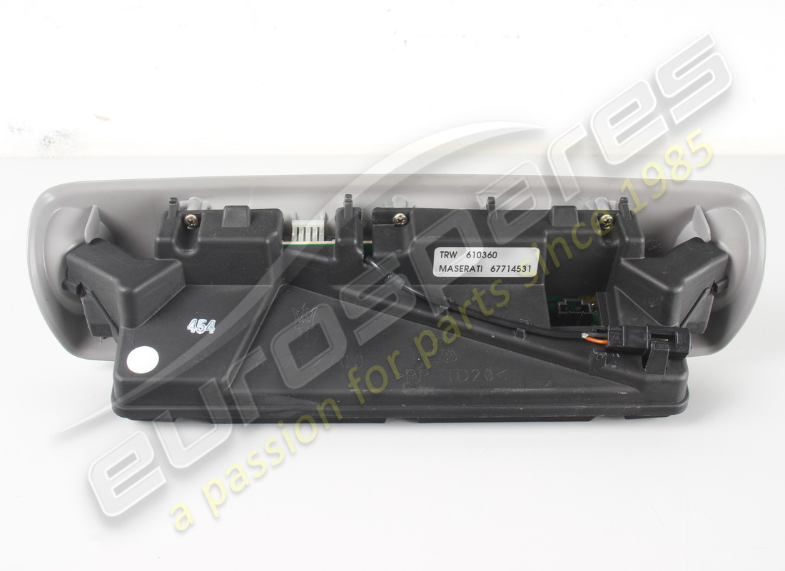 nuevo (otro) maserati panel de botones de control completo, grigio chia. número de pieza 68177031 (3)