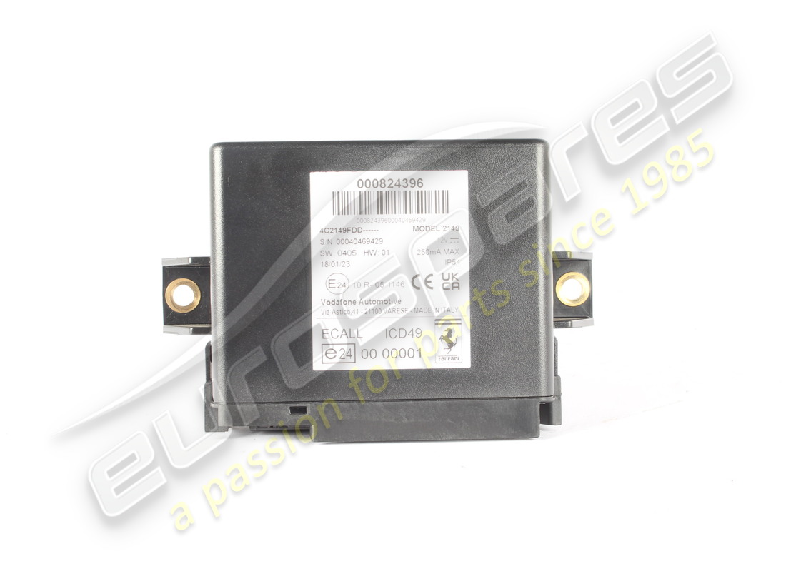 UTILIZADO Ferrari TCU ECALL / SVR . NÚMERO DE PARTE 824396 (1)