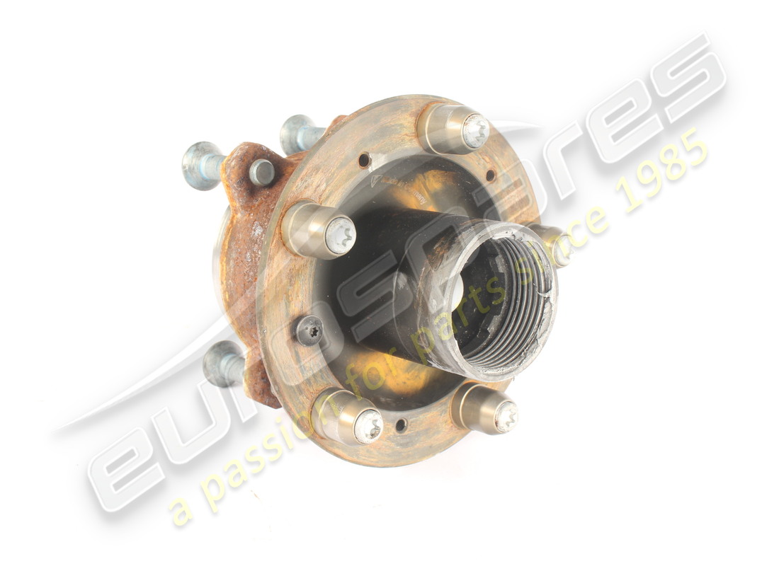 cubo y rodamiento de rueda delantera usado eurospares con eje de manguito. número de pieza eap1510476 (2)