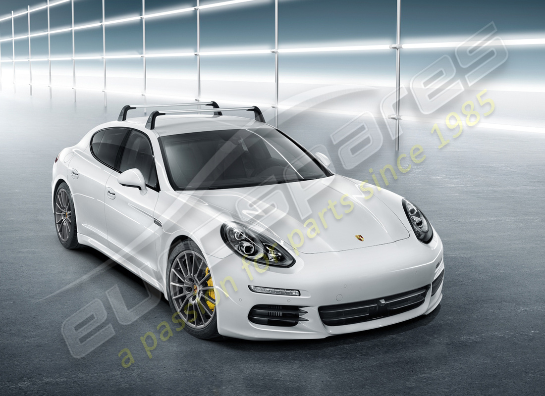 nuevo porsche soporte principal del sistema de transporte de techo. número de pieza 97080111100 (1)