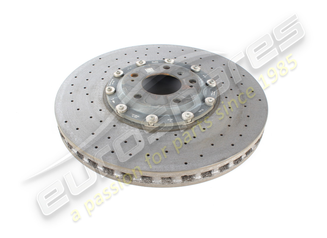 disco de freno cerámico usado lamborghini (ventilado), 440 x 40. número de pieza 4m0615301br (2)