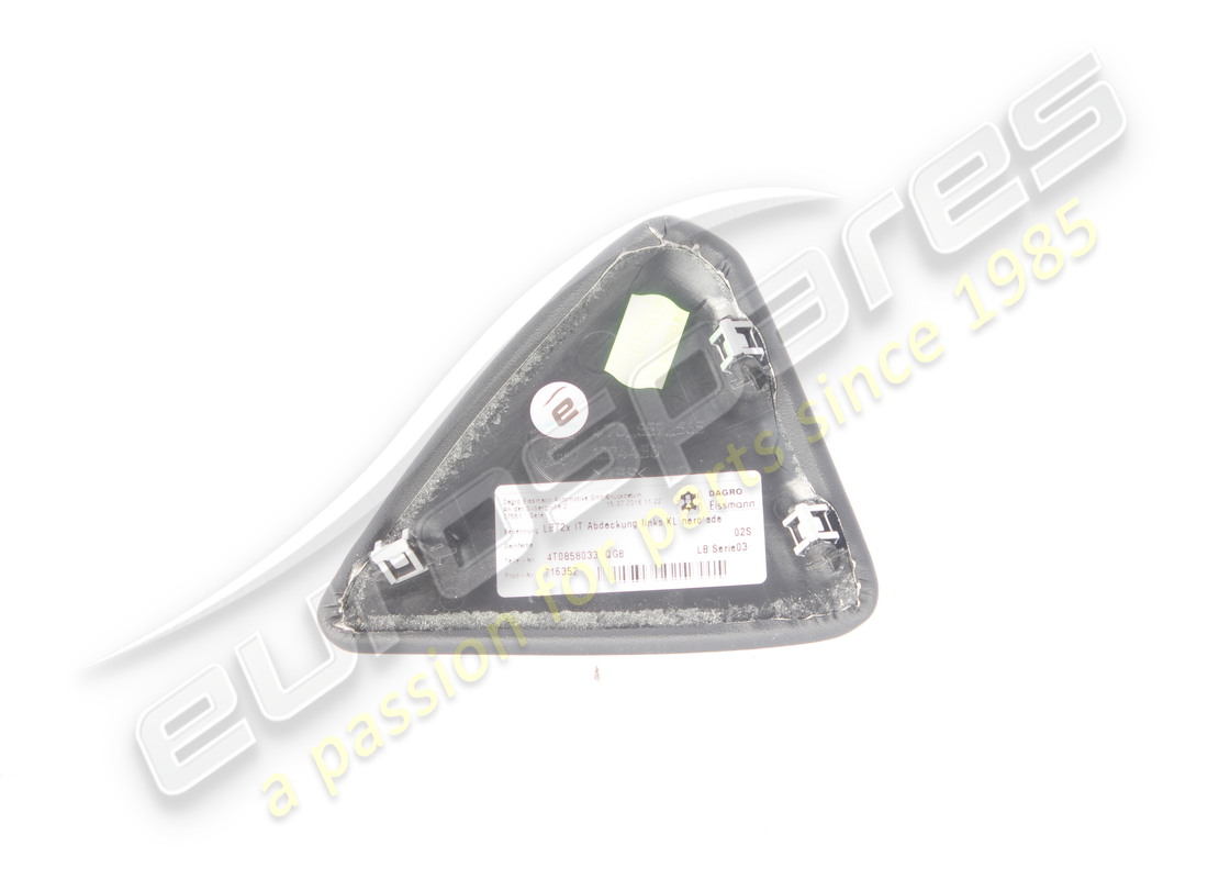 tablero de montaje de tapa lamborghini usado. número de pieza 4t0858033 (2)