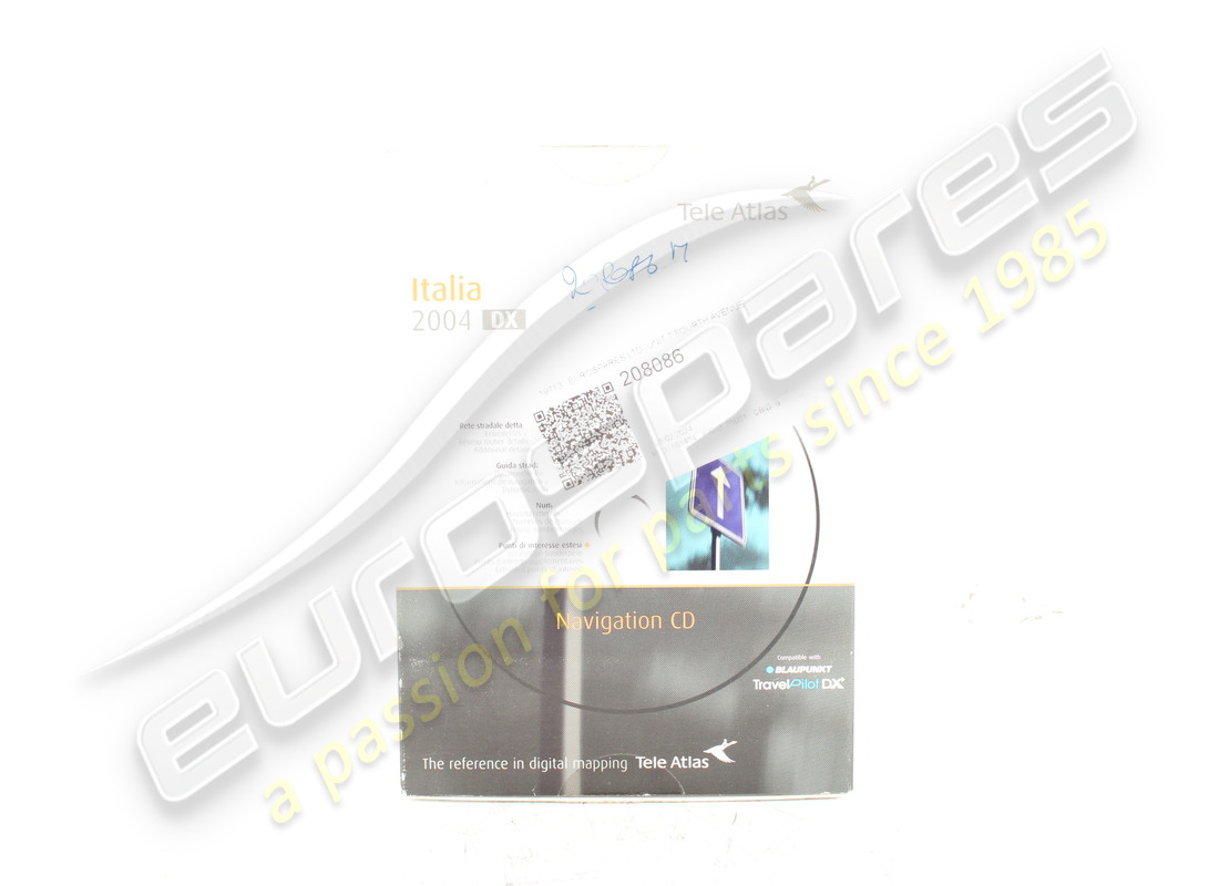 nuevo cd navigator maserati para italia. número de pieza 208086 (1)
