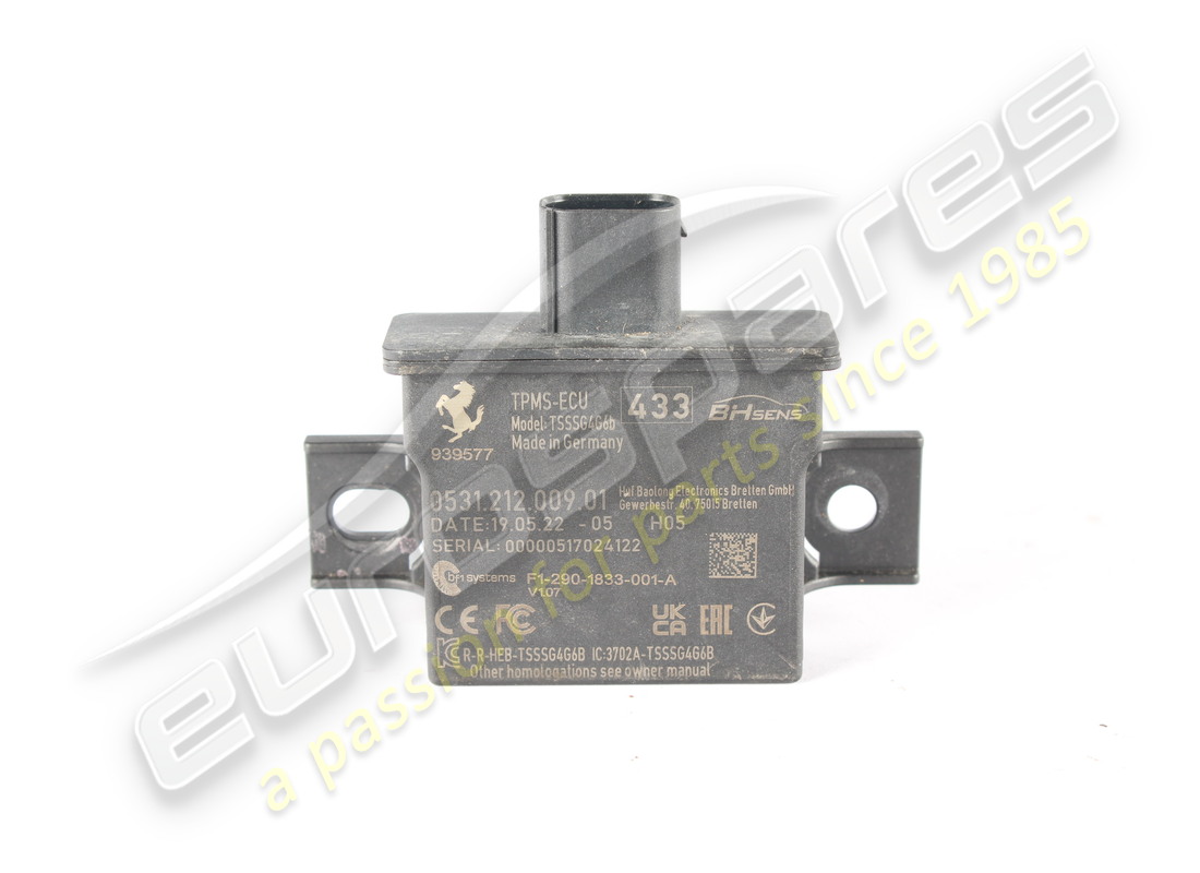 ECU/ANTENA TPMS USADA Ferrari GEN.5 4 . NÚMERO DE PIEZA 939577 (1)