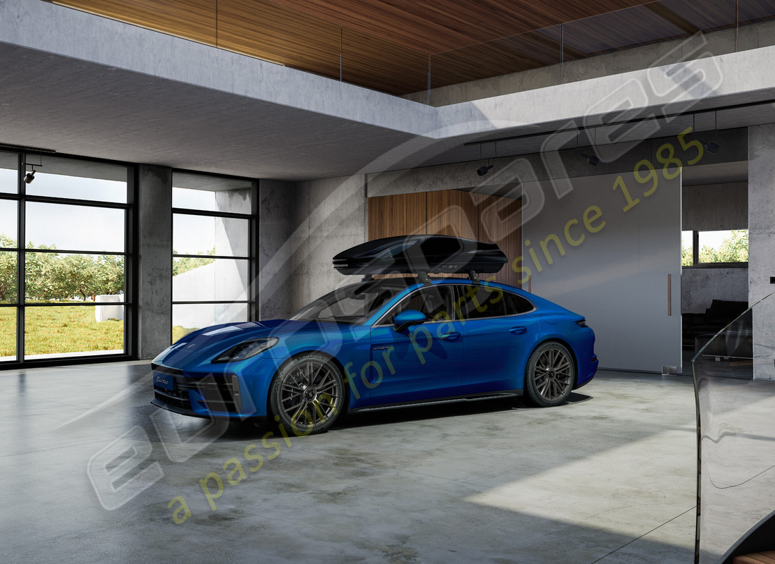 nuevo porsche cofre de techo en negro (alto brillo). número de pieza 9y0044870 (6)