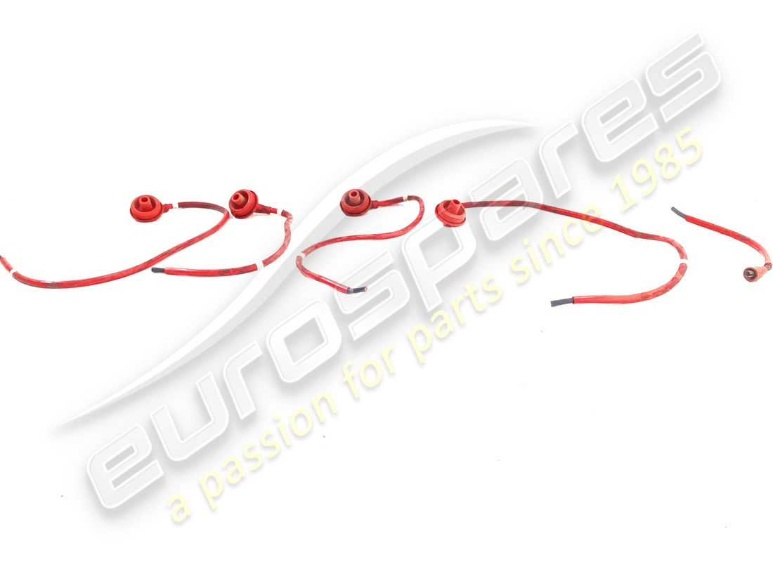 USADO Ferrari JUEGO DE CABLES DE ALTA TENSIÓN IZQUIERDO (ROJO) 1 JUEGO DE CABEZAS INCLUYE CABLE DE BOBINA. NÚMERO DE PIEZA 118826 (1)