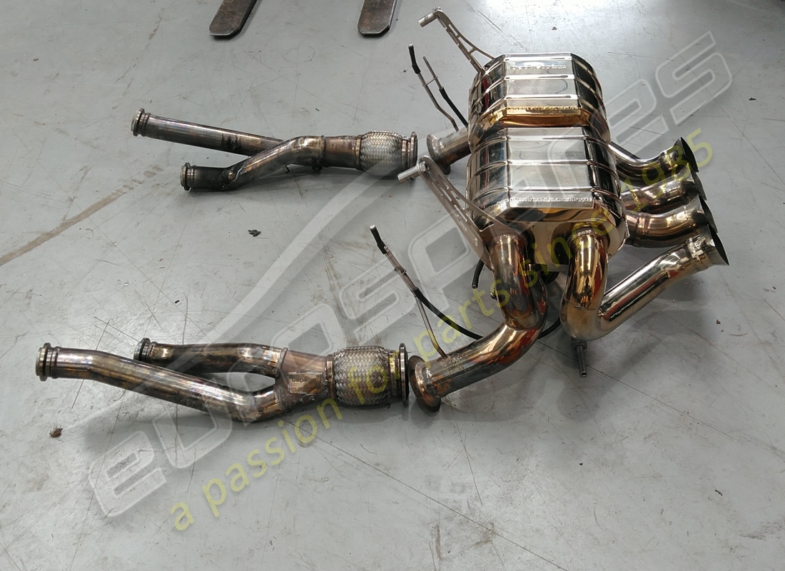 tubos de recambio de catalizador y silenciador de escape eurospares capristo usados (acero inoxidable). número de parte eap1374164 (4)
