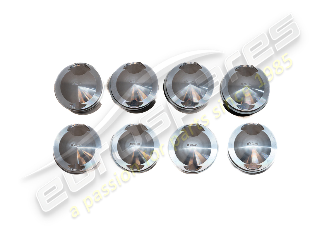 NUEVO Eurospares KIT DE PISTONES 81 MM STD 308 JUEGO DE 8. NÚMERO DE PARTE 119828AK (1)