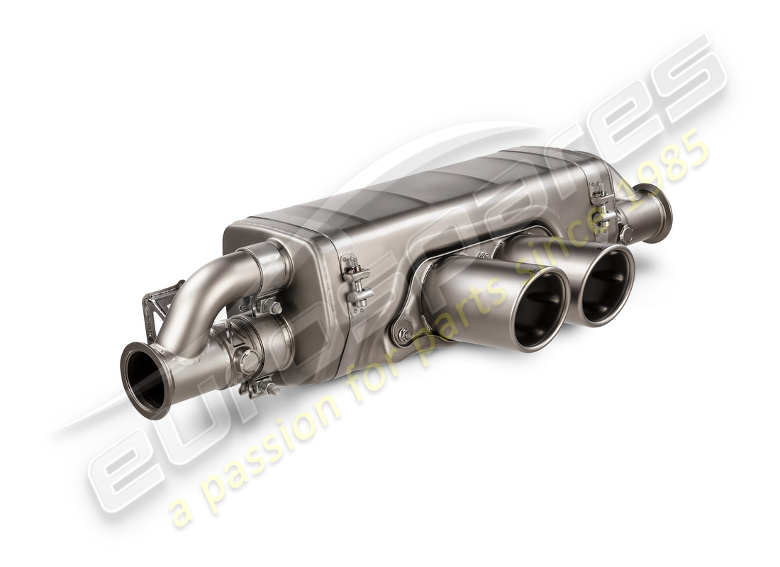 nuevo akrapovic porsche 911 gt3 / gt3 touring / gt3 rs (992) | línea de competición slip-on. número de pieza spoti23 (1)
