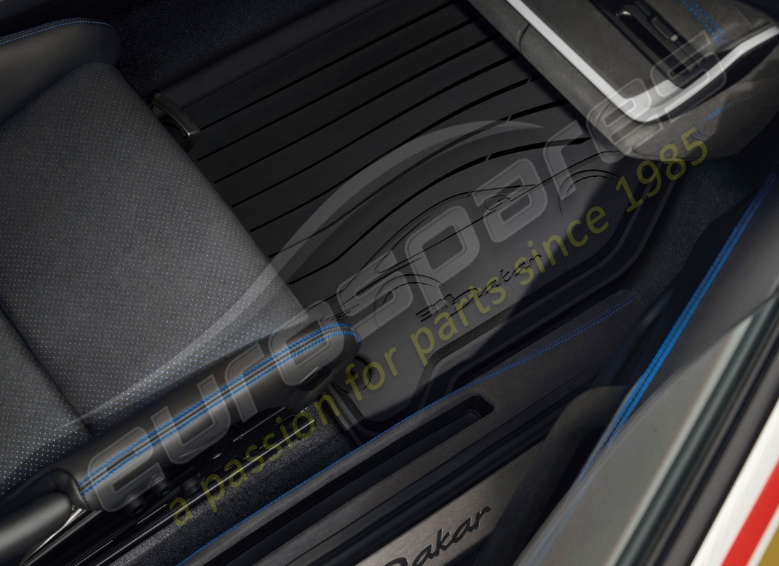 nuevo porsche para todo clima alfombras de piso. número de pieza 992044894 (1)