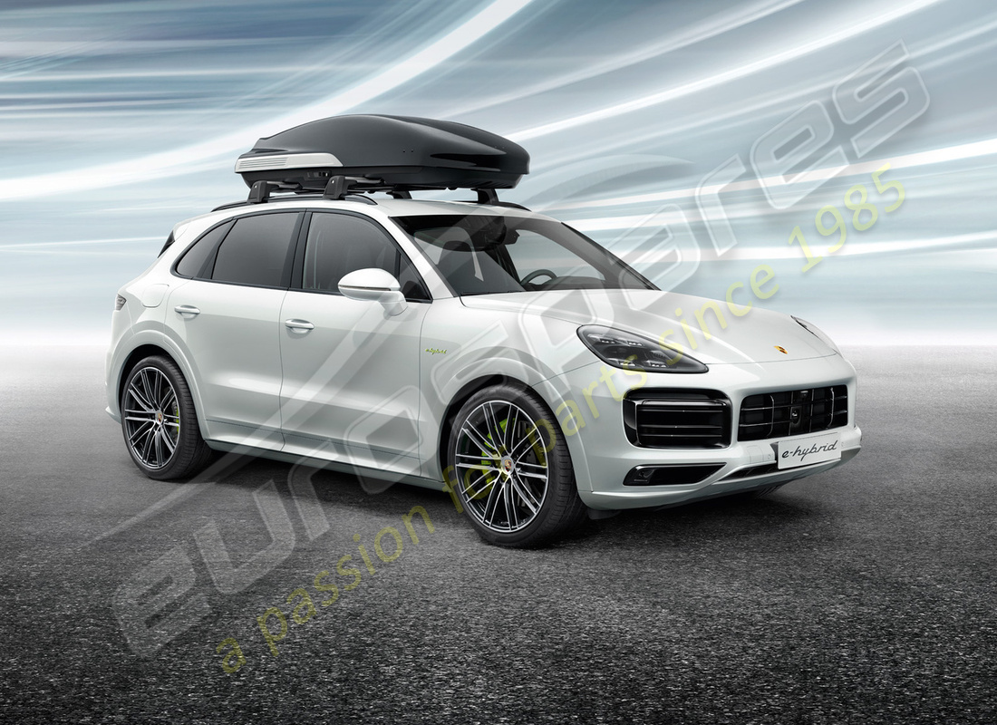 nuevo porsche cofre de techo en negro (alto brillo). número de pieza 9y0044870 (3)