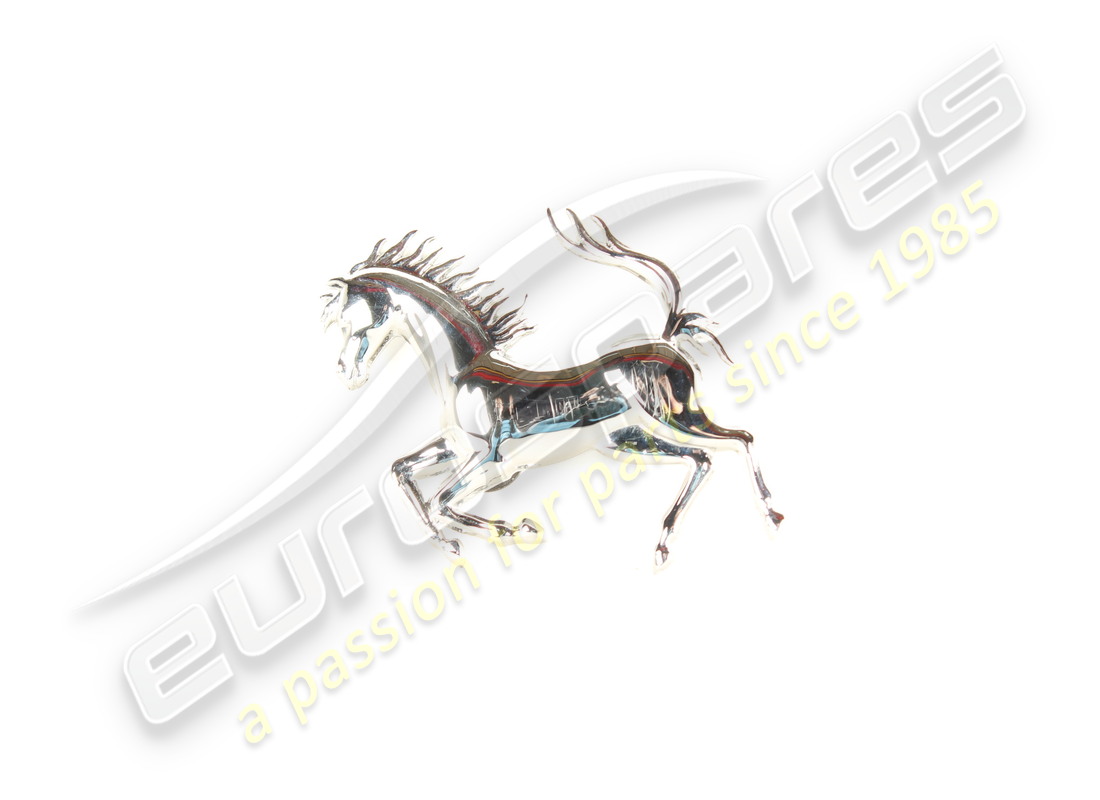 INSIGNIA DE CAVALLINO RAMPANTE DE Ferrari USADA. NÚMERO DE PARTE 895800 (1)