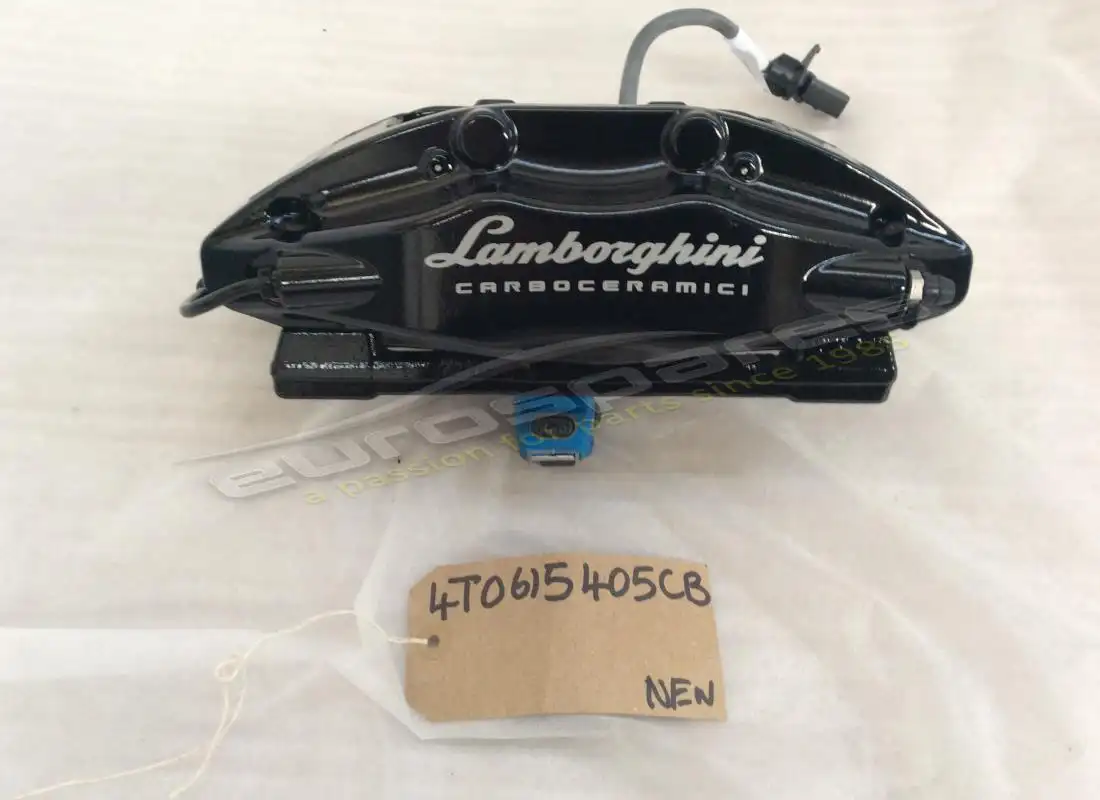 nueva pinza trasera lamborghini en negro. número de parte 4t0615405cb (1)
