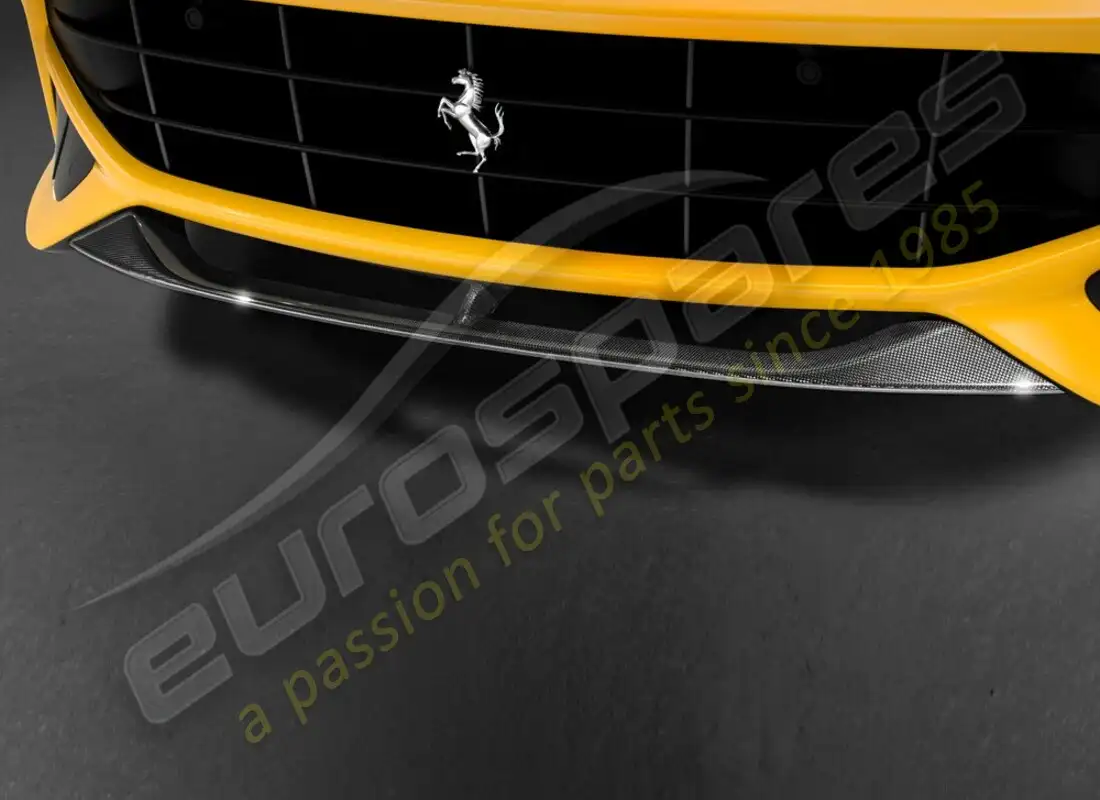 nuevo alerón delantero de fibra de carbono ferrari. número de pieza 84857500 (1)