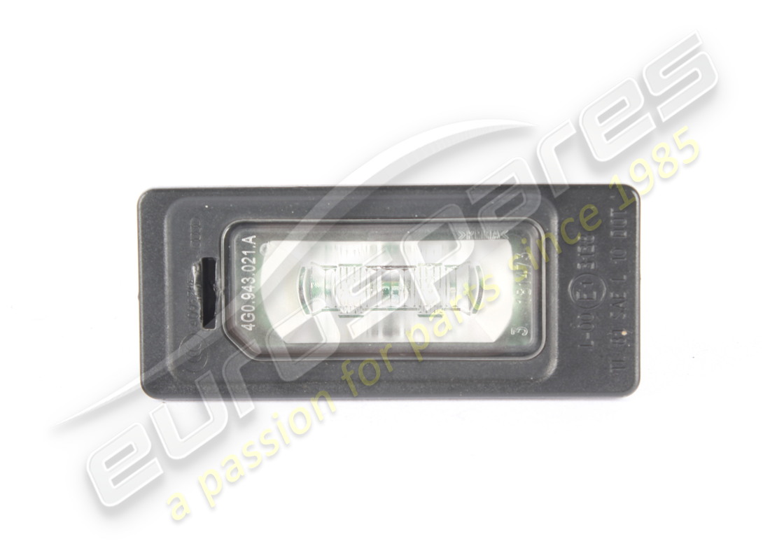 PLACA DE LICENCIA USADA Lamborghini. NÚMERO DE PIEZA 4G0943021A (1)