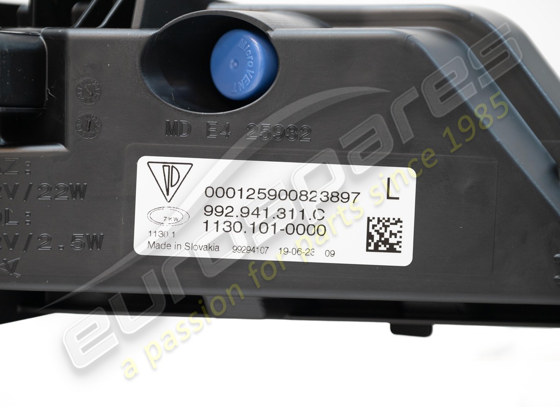 LUCES DELANTERAS NUEVAS PORSCHE. NÚMERO DE PIEZA 992941311C (4) luces delanteras nuevas porsche. número de pieza 992941311c (4)