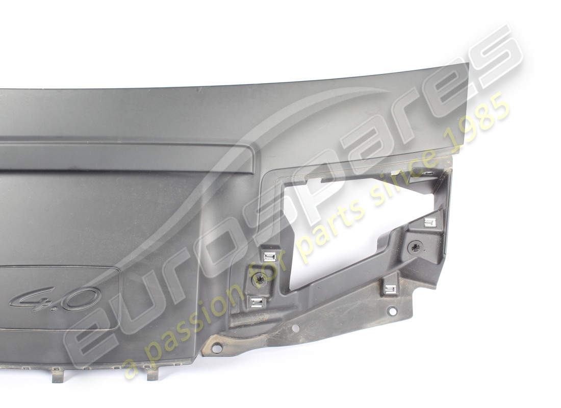 usado porsche placa de revestimiento de entrada de aire negro mate. número de pieza 9gt827361ok1 (3)