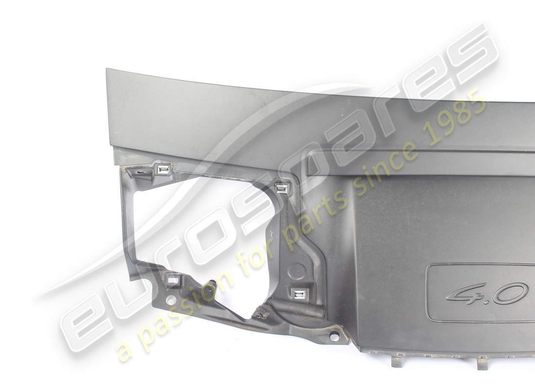 usado porsche placa de revestimiento de entrada de aire negro mate. número de pieza 9gt827361ok1 (4)