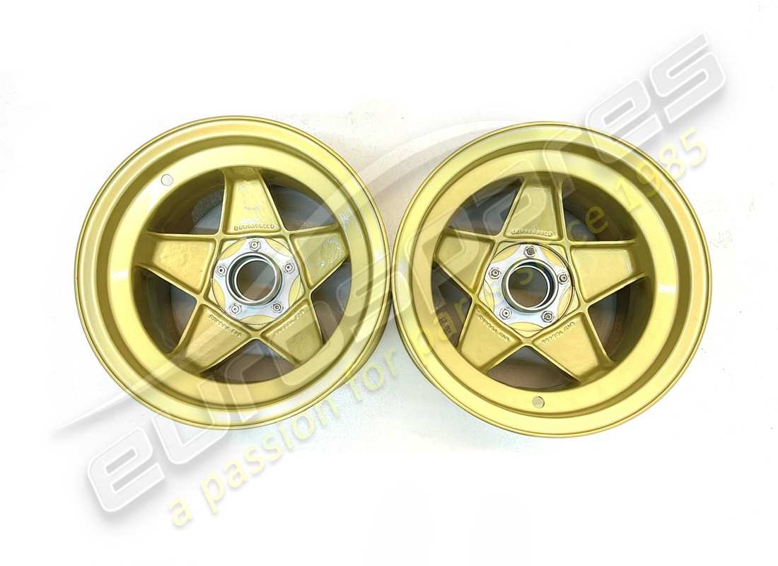juego de ruedas campagnolo reacondicionadas ferrari para ferrari 512s. número de pieza eap1443599 (2)