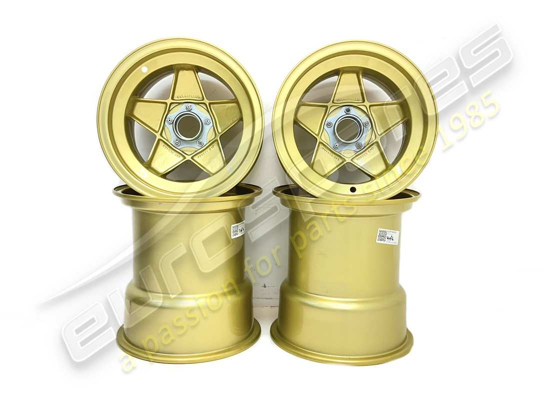 JUEGO DE RUEDAS CAMPAGNOLO REACONDICIONADAS Ferrari PARA Ferrari 512S. NÚMERO DE PIEZA EAP1443599 (1)