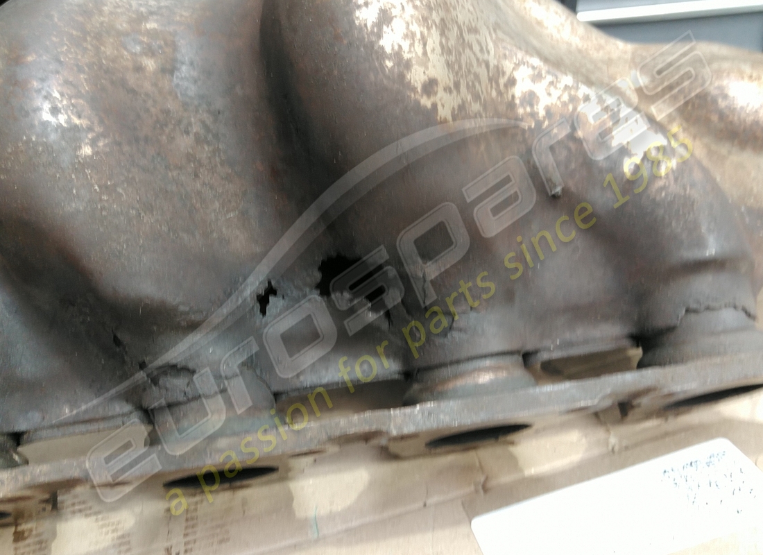 conjunto de colector de escape lamborghini usado. número de pieza 07l253033a (3)