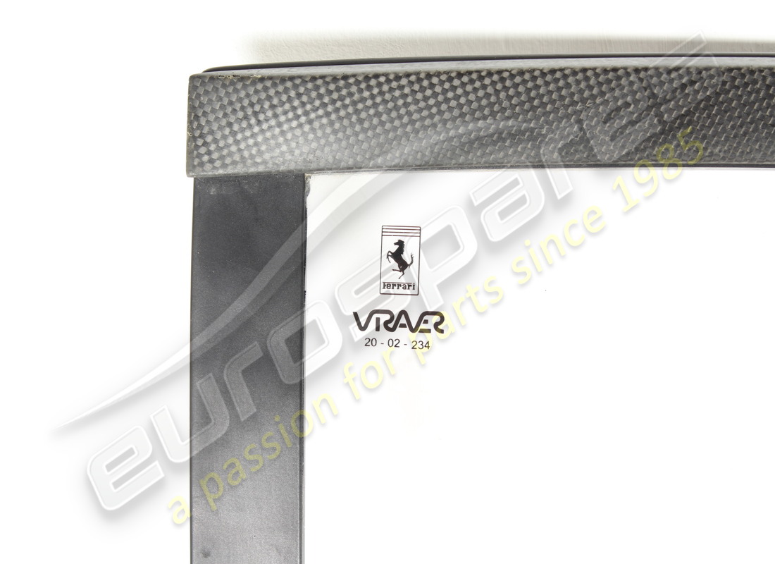 usado ferrari marco de ventana derecho con panel de ventana lexan. número de pieza 89218100 (3)