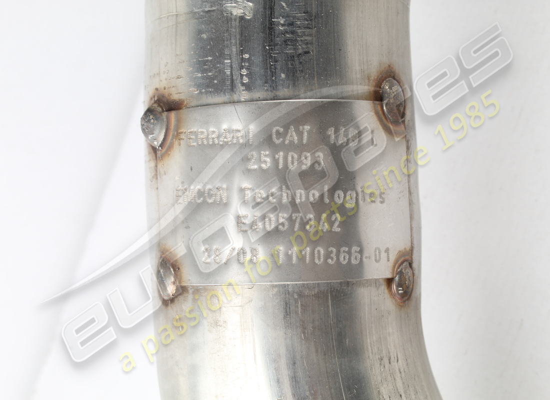 NUEVO FERRARI CATALIZADOR IZQUIERDO MONOCAT COMPLETO. NÚMERO DE PIEZA 251093 (4) nuevo ferrari catalizador izquierdo monocat completo. número de pieza 251093 (4)