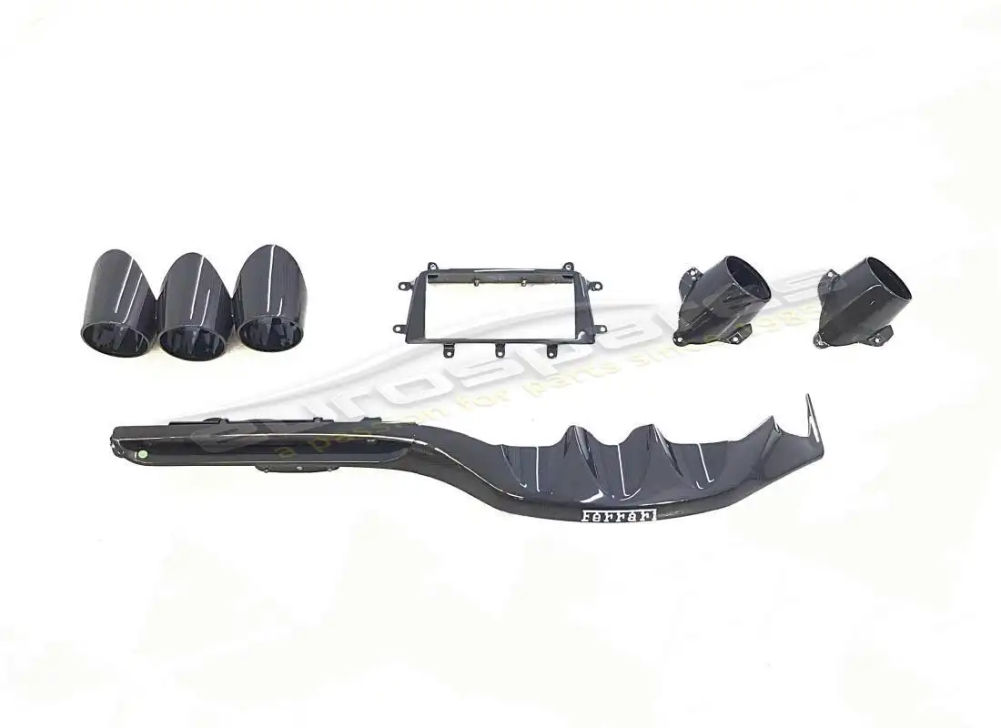 nuevo ferrari tablero de control de carbono con pantalla (volante a la derecha) australia-japón-reino unido. número de pieza 70002380 (1)