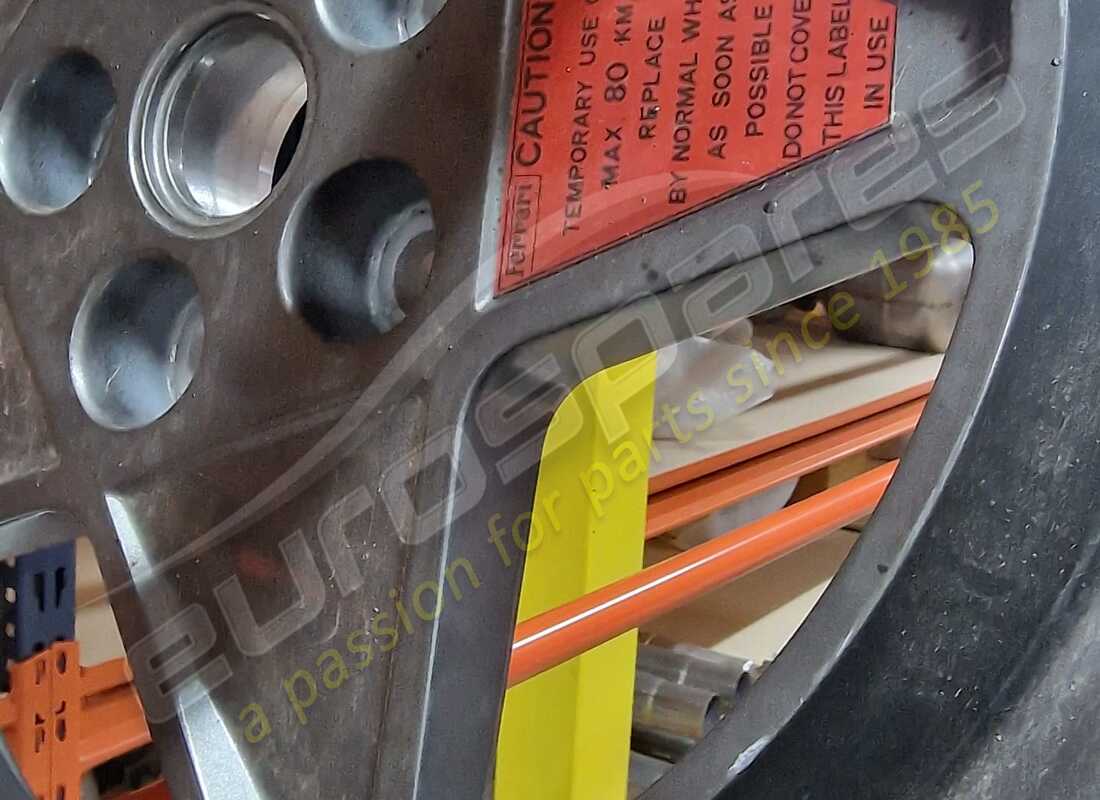 rueda de repuesto ferrari usada speedline 3 1/4b x 18. número de parte 136874 (4)
