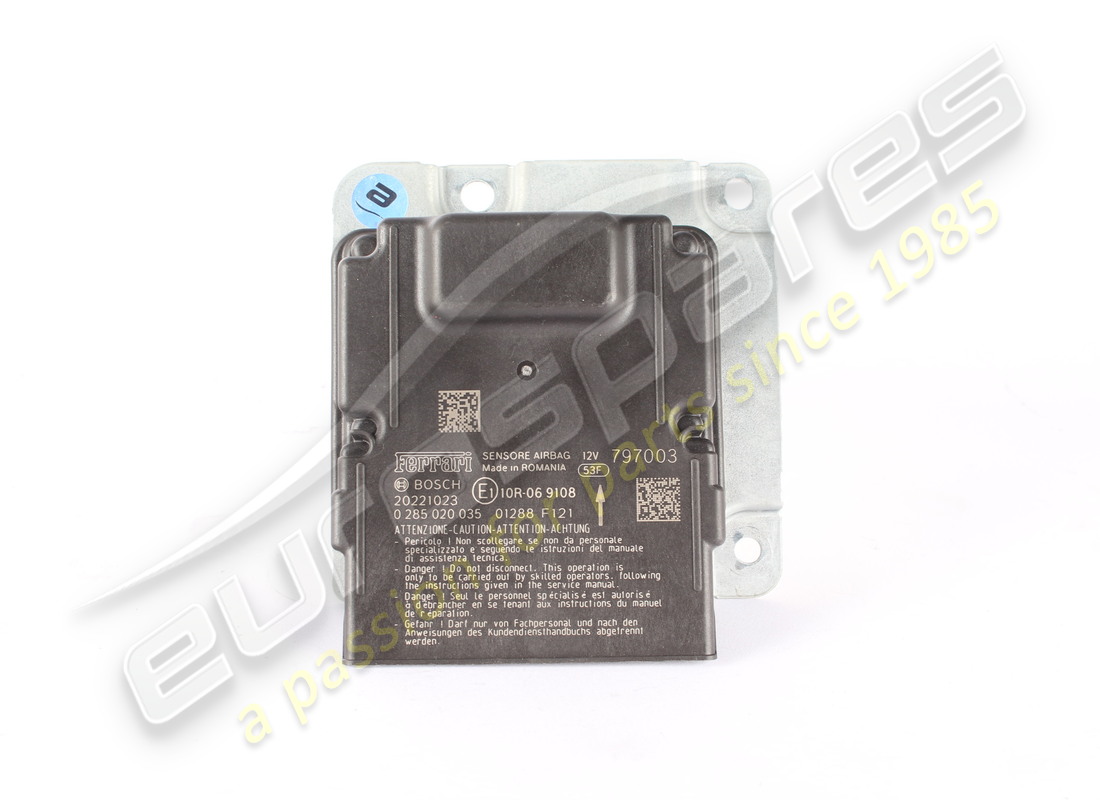 muestra de airbag ww d de ferrari ecu utilizada. número de parte 797003 (1)