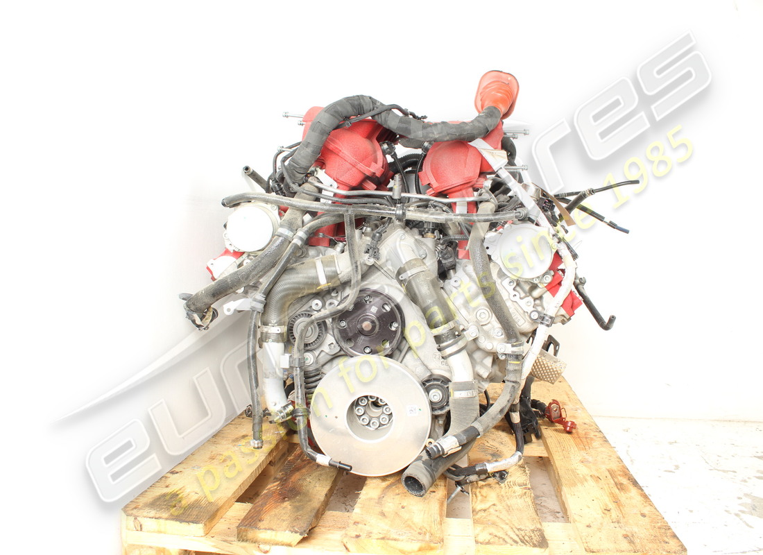 motor completo usado ferrari 488. número de pieza 754023000 (3)