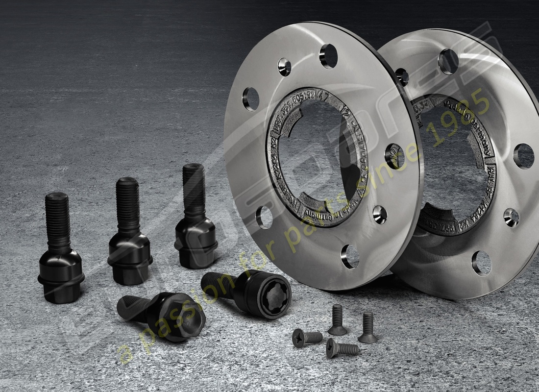 espaciador de rueda nuevo porsche - 5 mm. número de pieza 97004450002 (1)