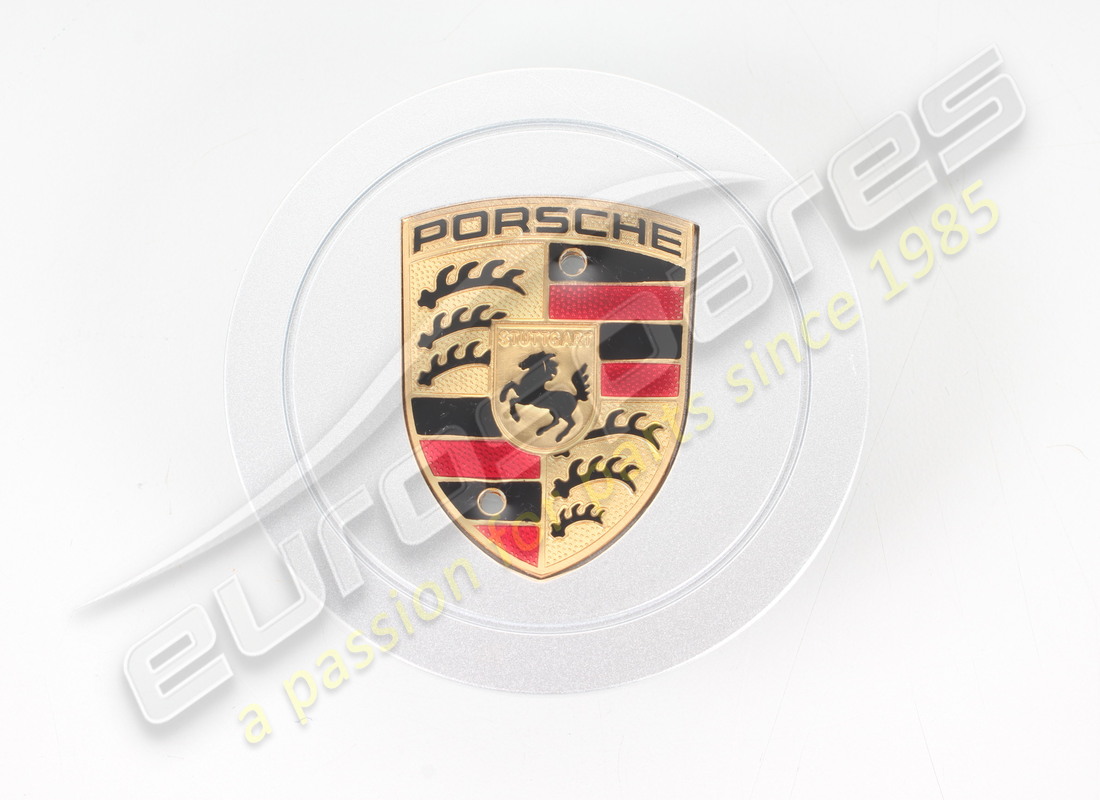nuevo tapacubos porsche - porsche escudo - d >>- mj 1996 plateado. número de pieza 9933613030761m (1)