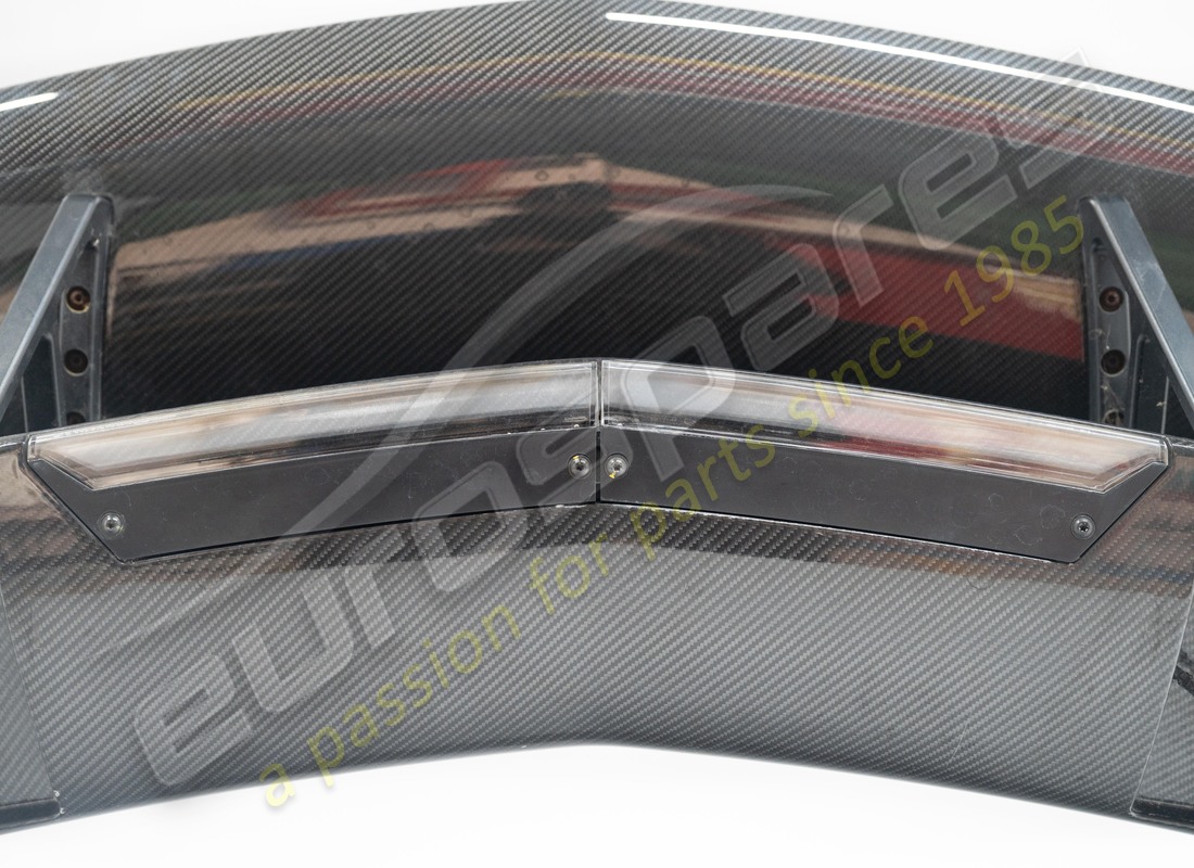 usado eurospares lamborghini aventador s nero design twin rear wing. número de pieza eap1510461 (4)