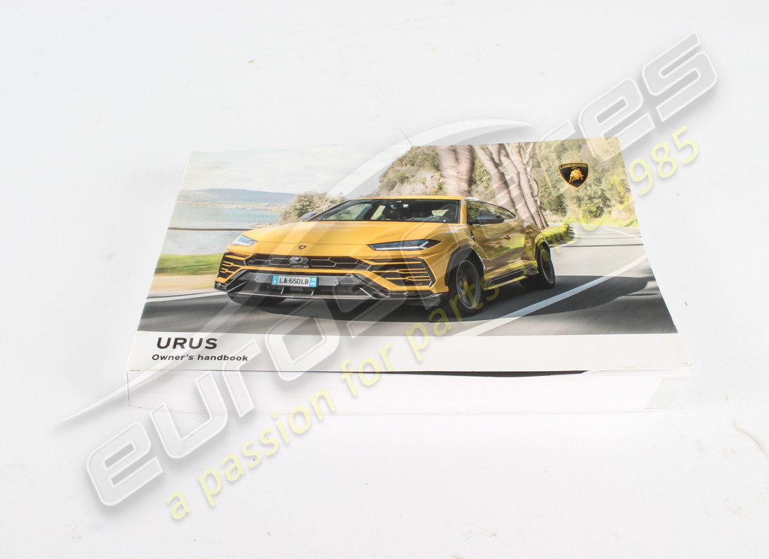USADO Lamborghini MANUAL DEL PROPIETARIO USO Y MANTENIMIENTO. NÚMERO DE PIEZA 4ML012720BE (1)