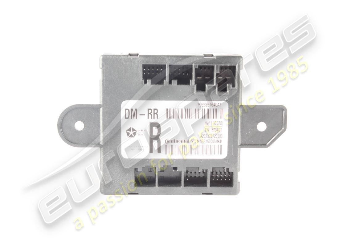ECU DE PUERTA TRASERA DERECHA USADA Maserati. NÚMERO DE PIEZA 670038648 (1)