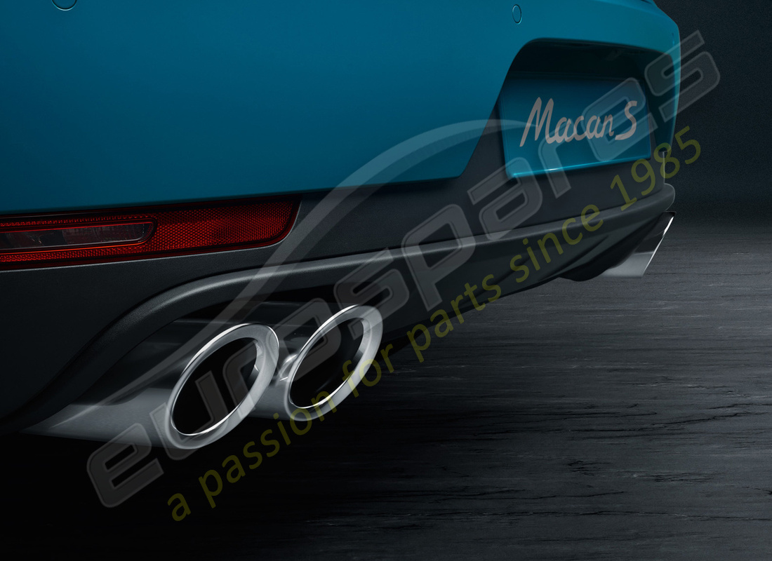 nuevo porsche deportivo tubos de escape. número de pieza 95b044205 (1)