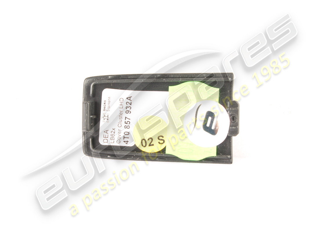 usado lamborghini cubierta de tapa de captura. número de pieza 4t0857932a (2)