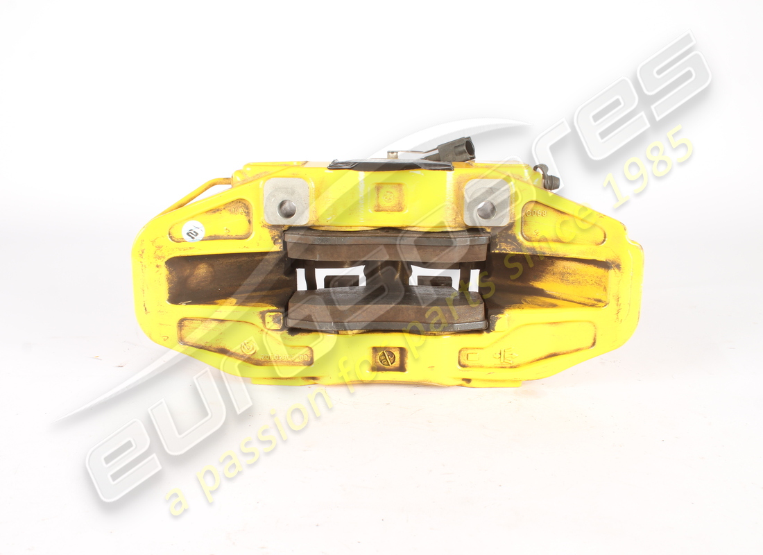 pinza de freno delantera izquierda amarilla usada maserati. número de pieza 670214629 (3)