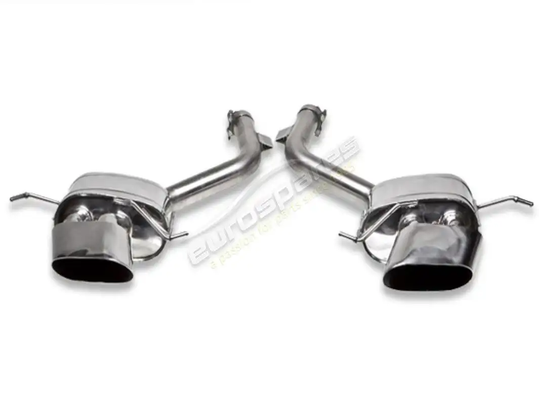 nuevo kit de silenciadores tubi granturismo: consejos extremos ovalados. número de parte tsmagrtc08003a (1)
