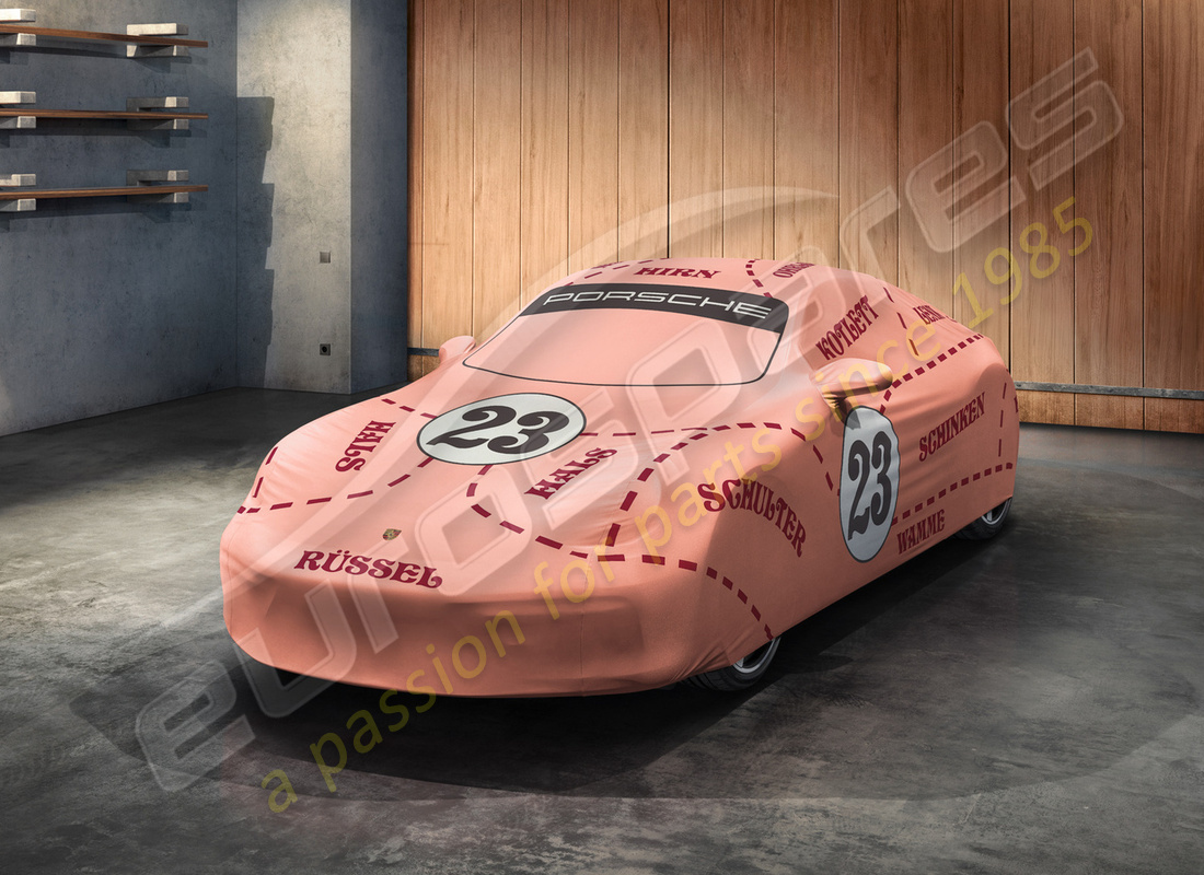 nueva funda para coche interior diseño de cerdo rosa porsche. número de pieza 99204401215 (1)