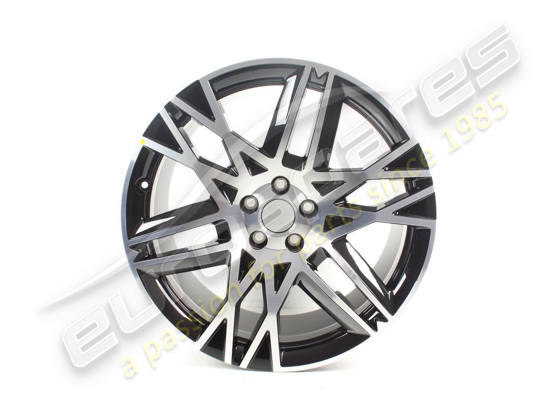 nueva maserati llanta de rueda trasera 20 #20'' llantas de aleación - diseño mmxx brillante negro diamante#. número de parte 980240031 (1)