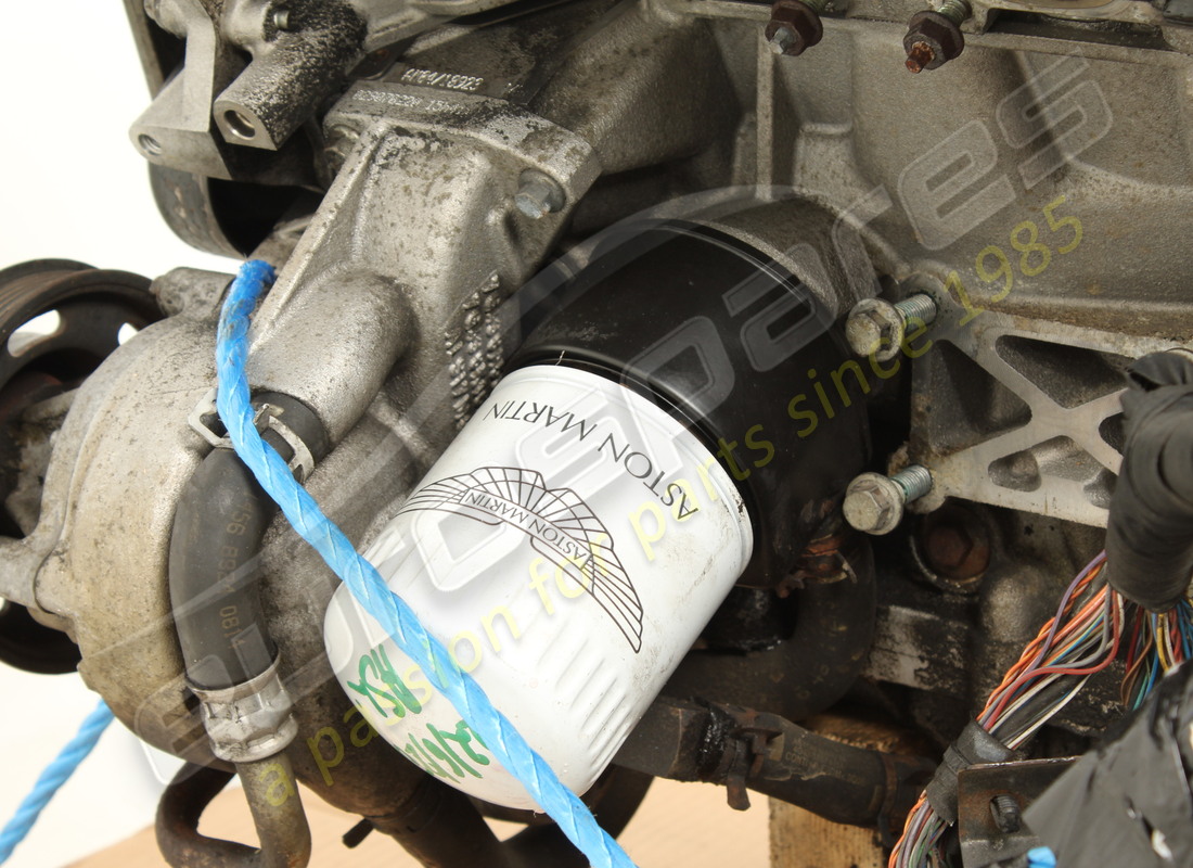 usado aston martin db9 conjunto de motor 6.0l v12. número de pieza 7g436007aa (7)