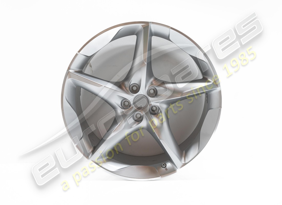 NUEVA (OTRA) Ferrari RUEDA DELANTERA IZQUIERDA 22'' (PLATA LÍQUIDA). NÚMERO DE PIEZA 983057 (1)