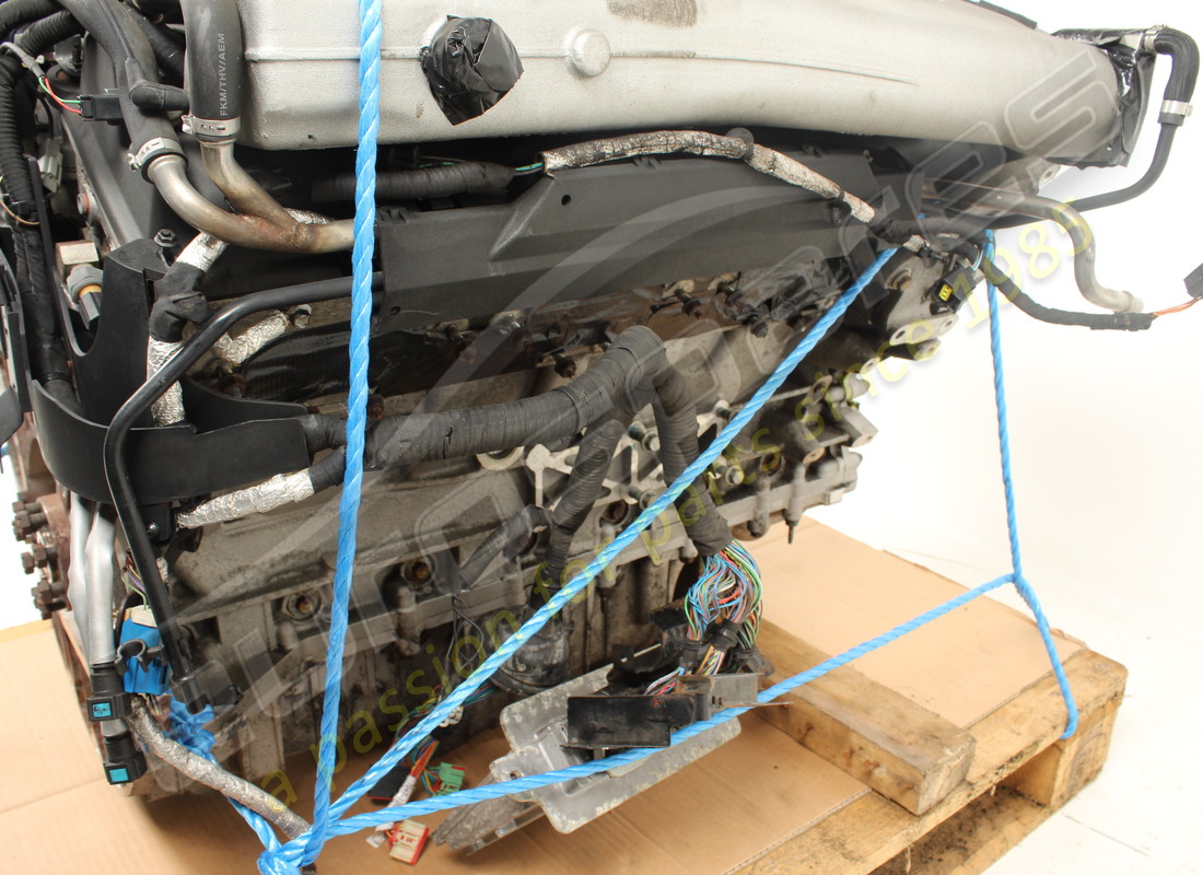usado aston martin db9 conjunto de motor 6.0l v12. número de pieza 7g436007aa (4)