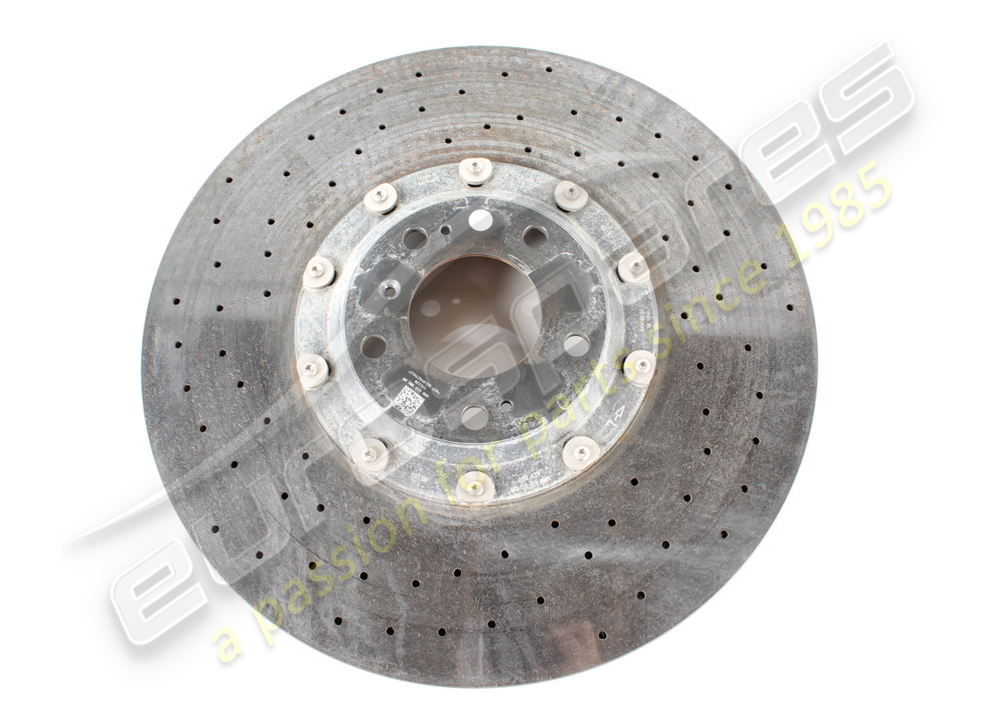 disco de freno cerámico usado lamborghini (ventilado), 440 x 40. número de pieza 4m0615301br (2)