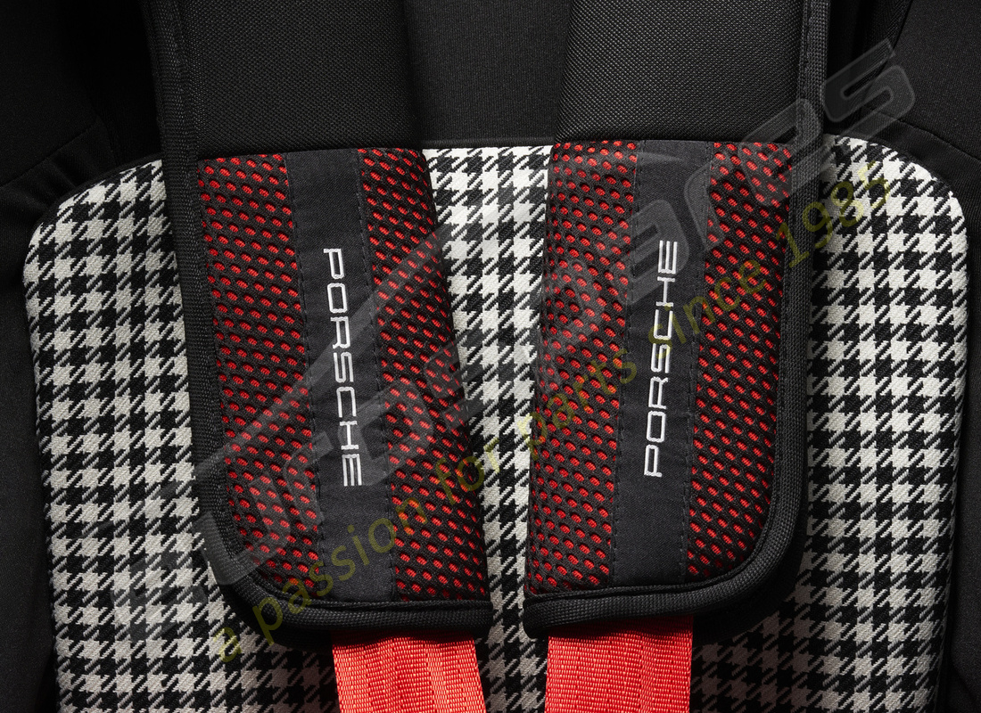nuevas fundas para asientos de bebé con diseño heritage porsche - pepita para asiento de bebé i-size porsche. número de pieza 971044065a (2)