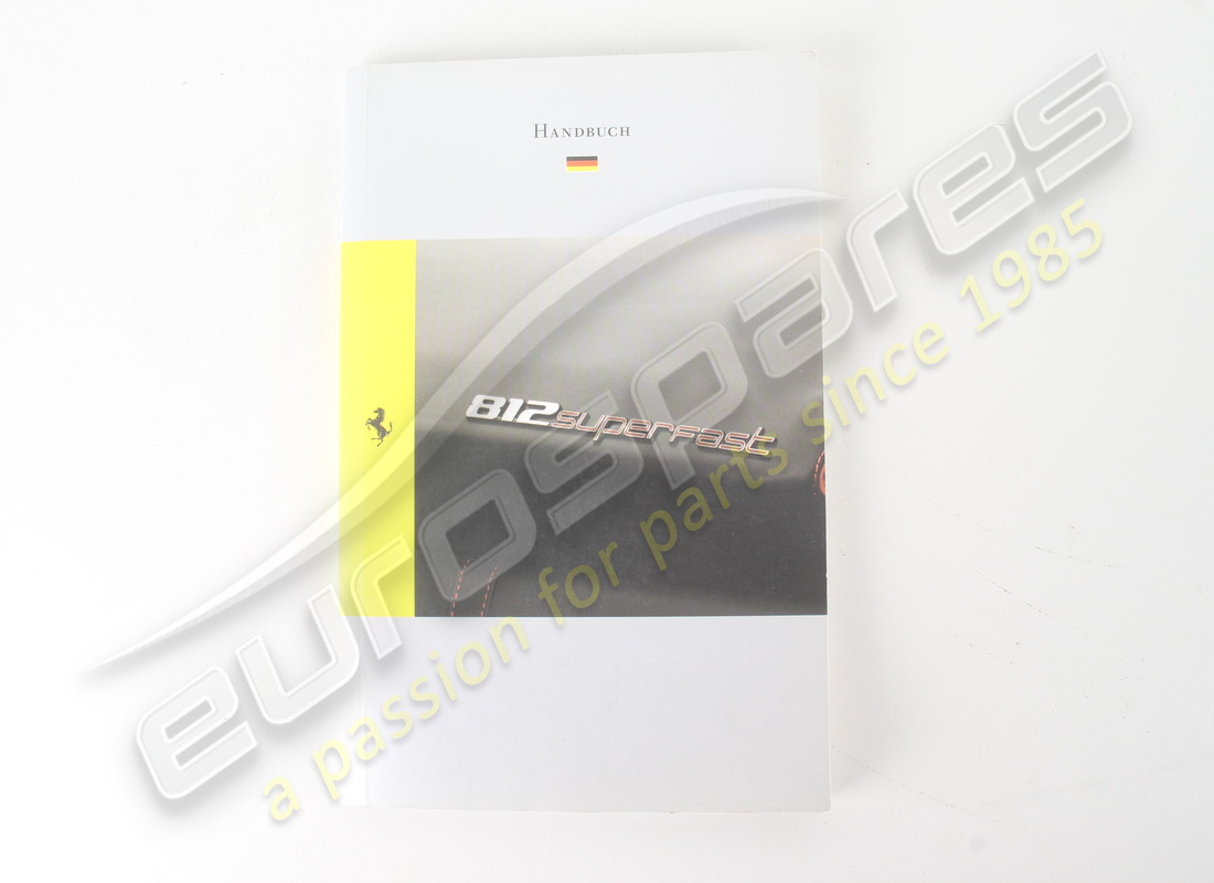nueva guía de referencia rápida ferrari. número de pieza 758832 (1)
