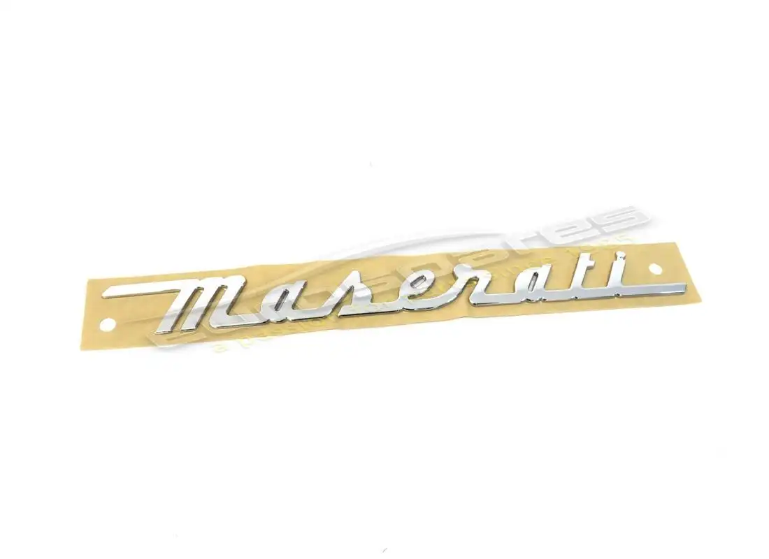 nuevo emblema maserati maserati en el equipaje c. número de pieza 84633200 (1)
